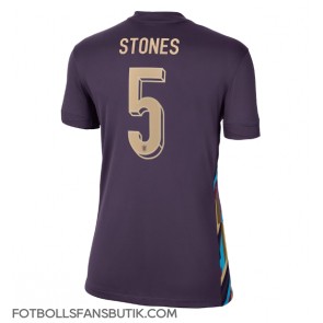 England John Stones #5 Replika Bortatröja Damer EM 2024 Kortärmad